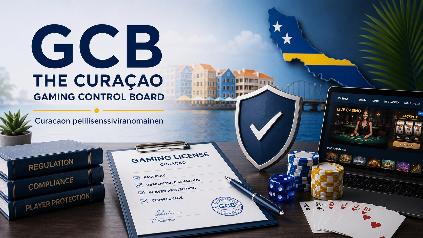 Curacao lisenssi nettikasinon alatunnisteessa