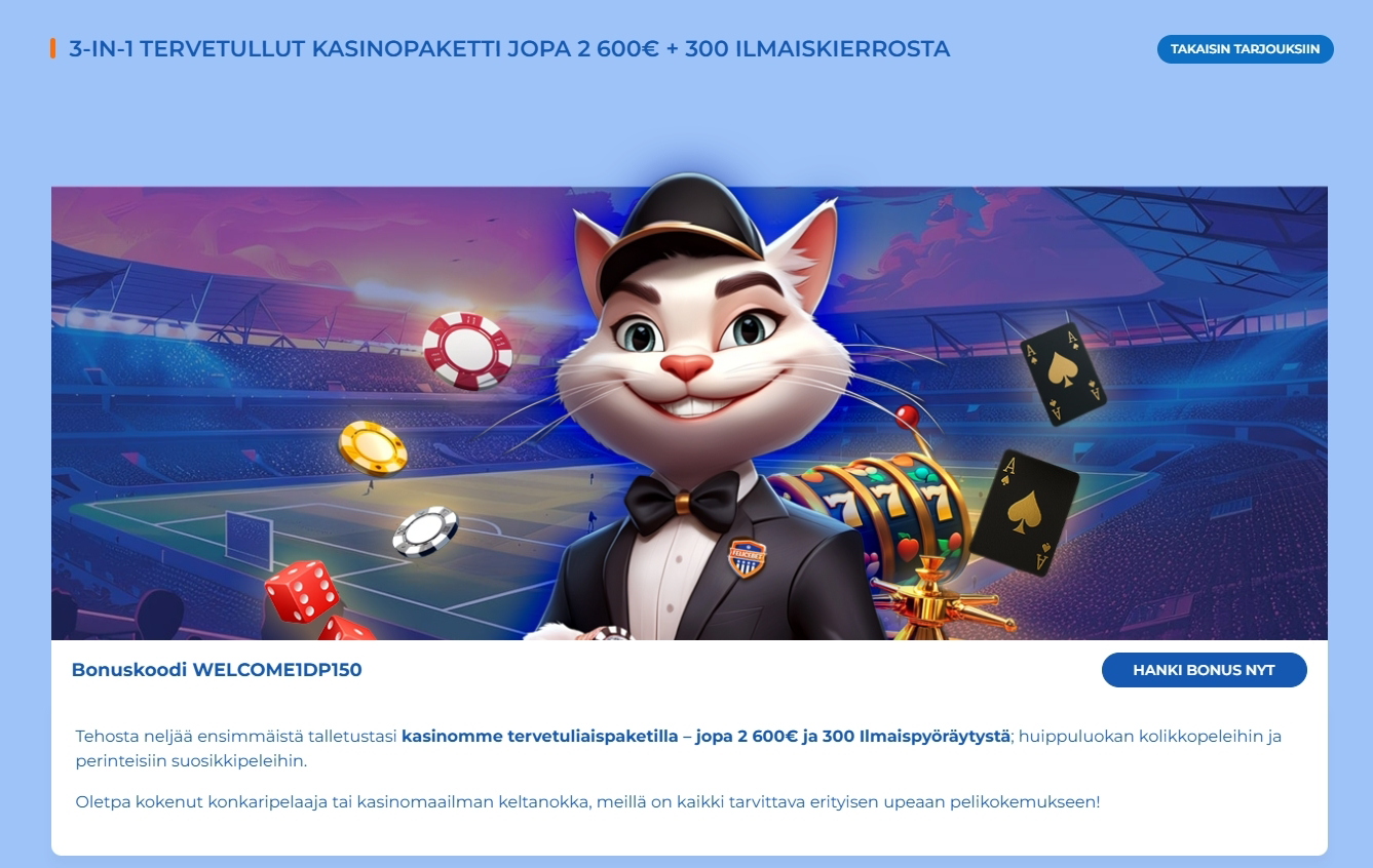 FeliceBet Casino bonus