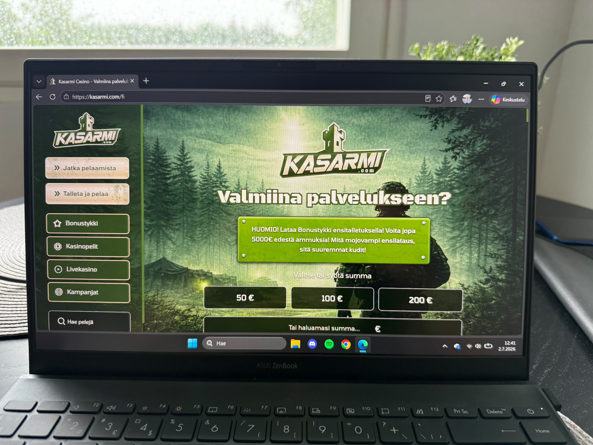 Kasarmi Kasino on mielestämme paras juuri nyt!