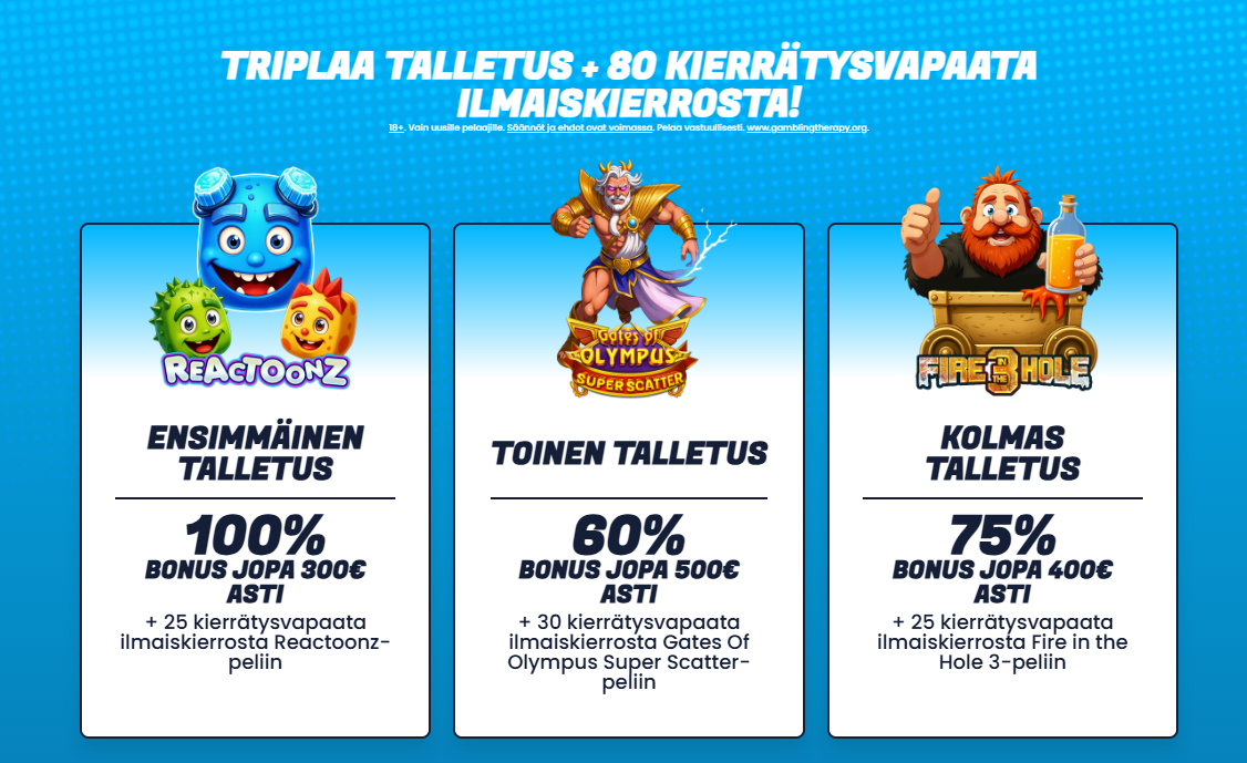 Mainio Casino bonus