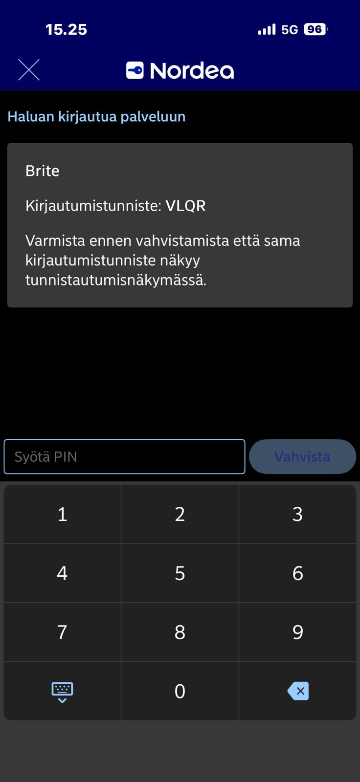 Tunnistautumisen vahvistus MGA-kasinon talletuksessa