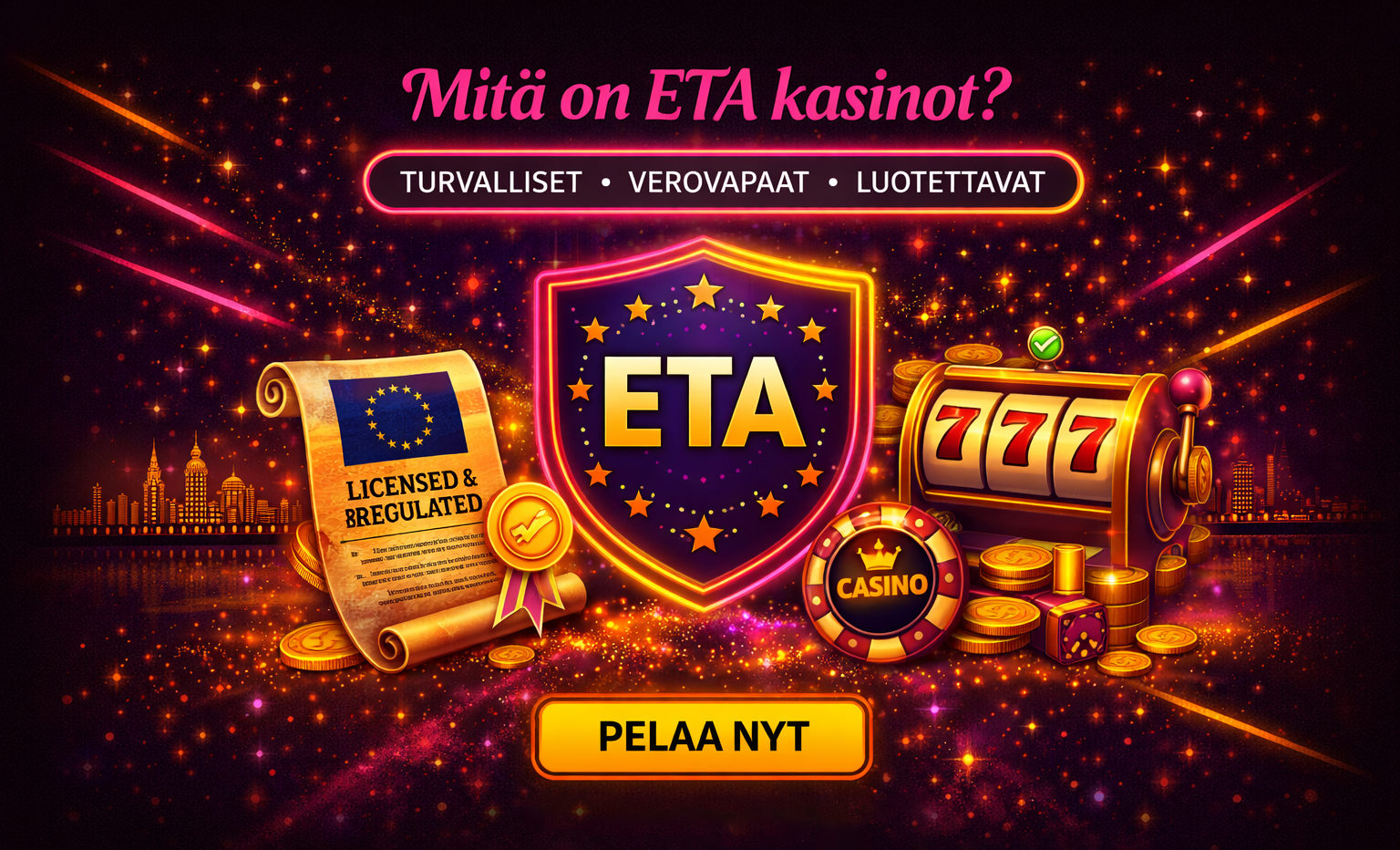 Mitä on ETA casinot?