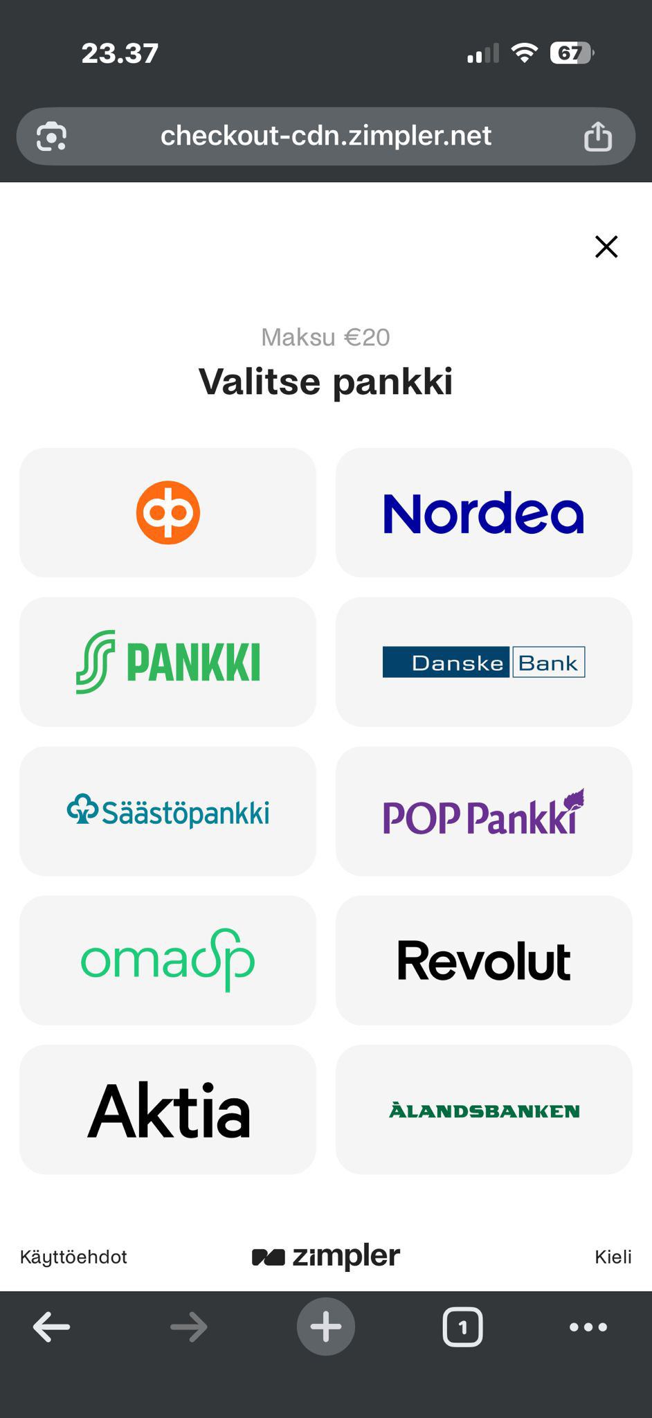 Pankin valinta mobiilikasinolla