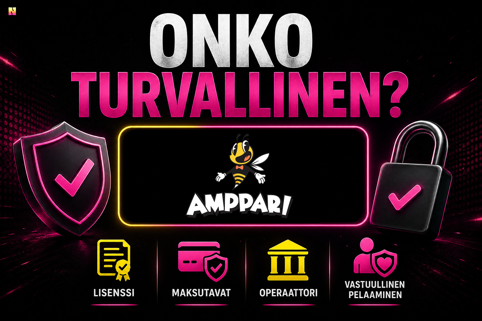Onko Amppari Casino turvallinen?