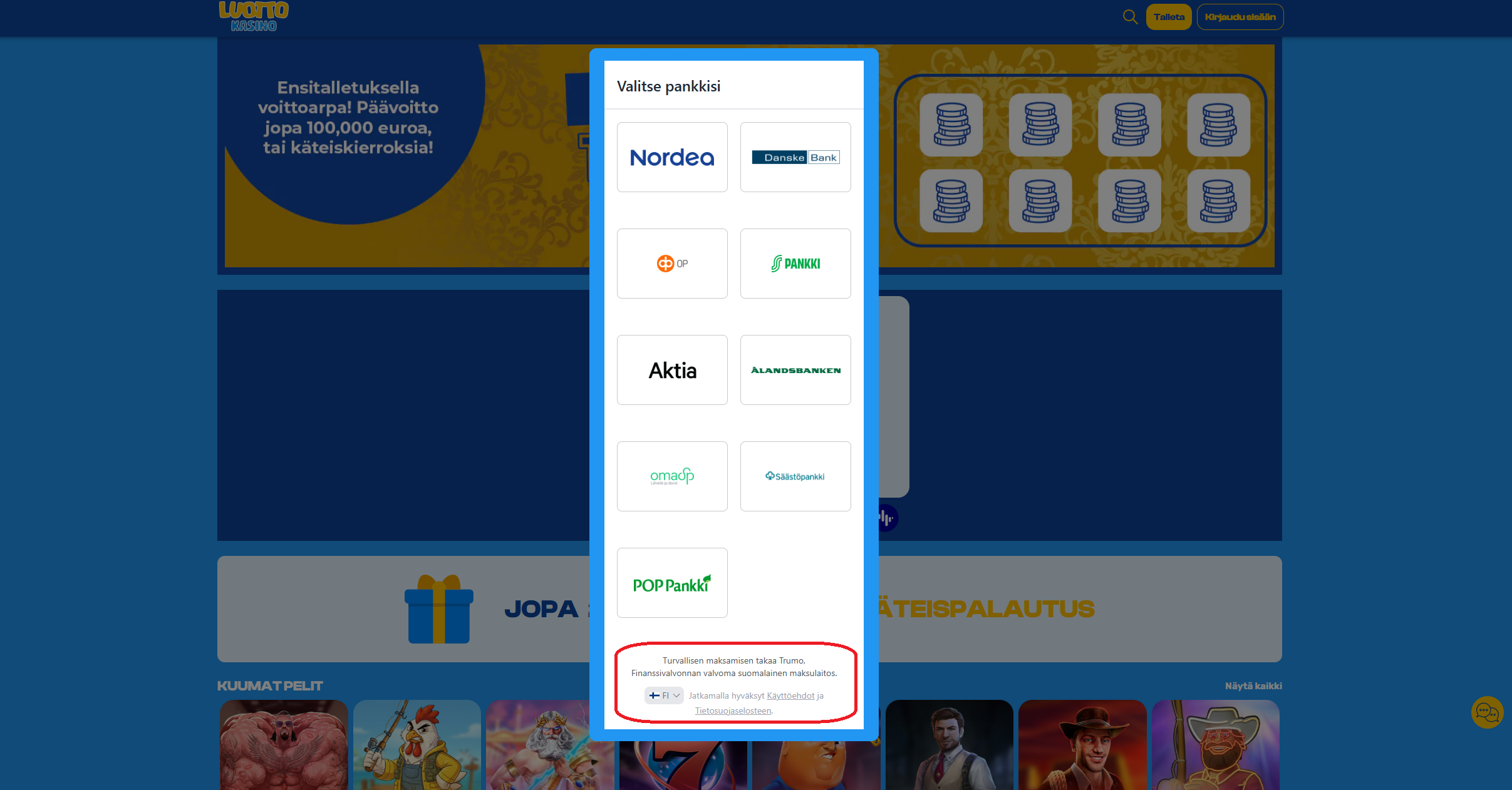 Trumo on Finanssivalvonnan alainen suomalainen maksulaitos