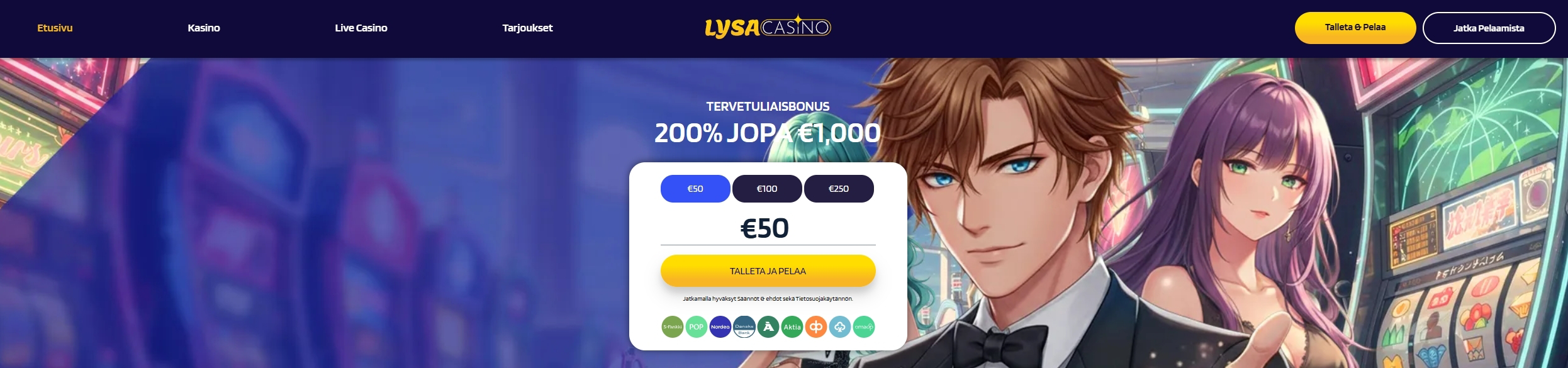 Tyypillinen Viro casino bonus